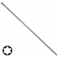 Antgalis įpresuotas į galvutę | ilgis 400 mm | 6,3 mm (1/4") T-Star (Torx ) T30 (4202)