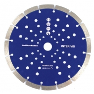 Deimantinis pjovimo diskas 230mm X15X22.2X2.6, su skylutėmis (SH0230)