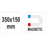 Magnetinė lėkštelė su 3 magnetais (YT-0831)