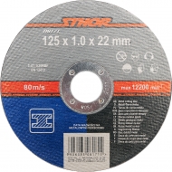 Pjovimo diskas metalo pjaustymui | 125 x 1 x 22 mm (08171)
