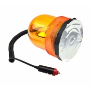 Magnetiniė įspėjamoji lemputė 360° | geltona šviesa | H1 lemputė / 12V (FE360)