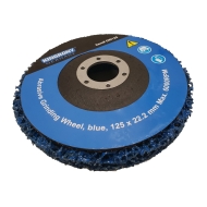Šlifavimo diskas su abrazyvine medžiaga | mėlynas | Zirconium | 125x22.2 mm (DW125)