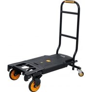 Sulankstomas transportavimo vežimėlis | 2 viename | keliamoji galia 130 kg (78663)