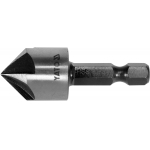 Freza/grąžtas metalui | HSS | Hex 6,3 mm (1/4") | Ø 16.5 mm (YT-44725)