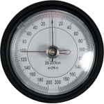 Dinamometrinis raktas laikrodinis | su skale | 12,5 mm (1/2") | 20 - 200 Nm (YT-07835)