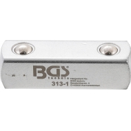 Adapteris | išorinis kvadratas 12,5 mm (1/2") | BGS 312 (313-1)