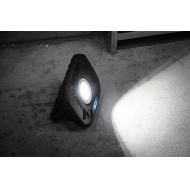Darbo lempa | akumuliatorinė / powerbank | COB-LED | 40 W | su vidiniais garsiakalbiais (85332)