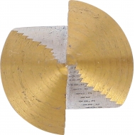Grąžtas skylės platinimui pakopinis | pusiniai numeriai | Titano nitrindas | Ø 6 - 40,5 mm  (1615)