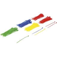 Kabelių jungčių asortimentas | spalvoti | 2.4 x 100 mm | 200 vnt. (80875)